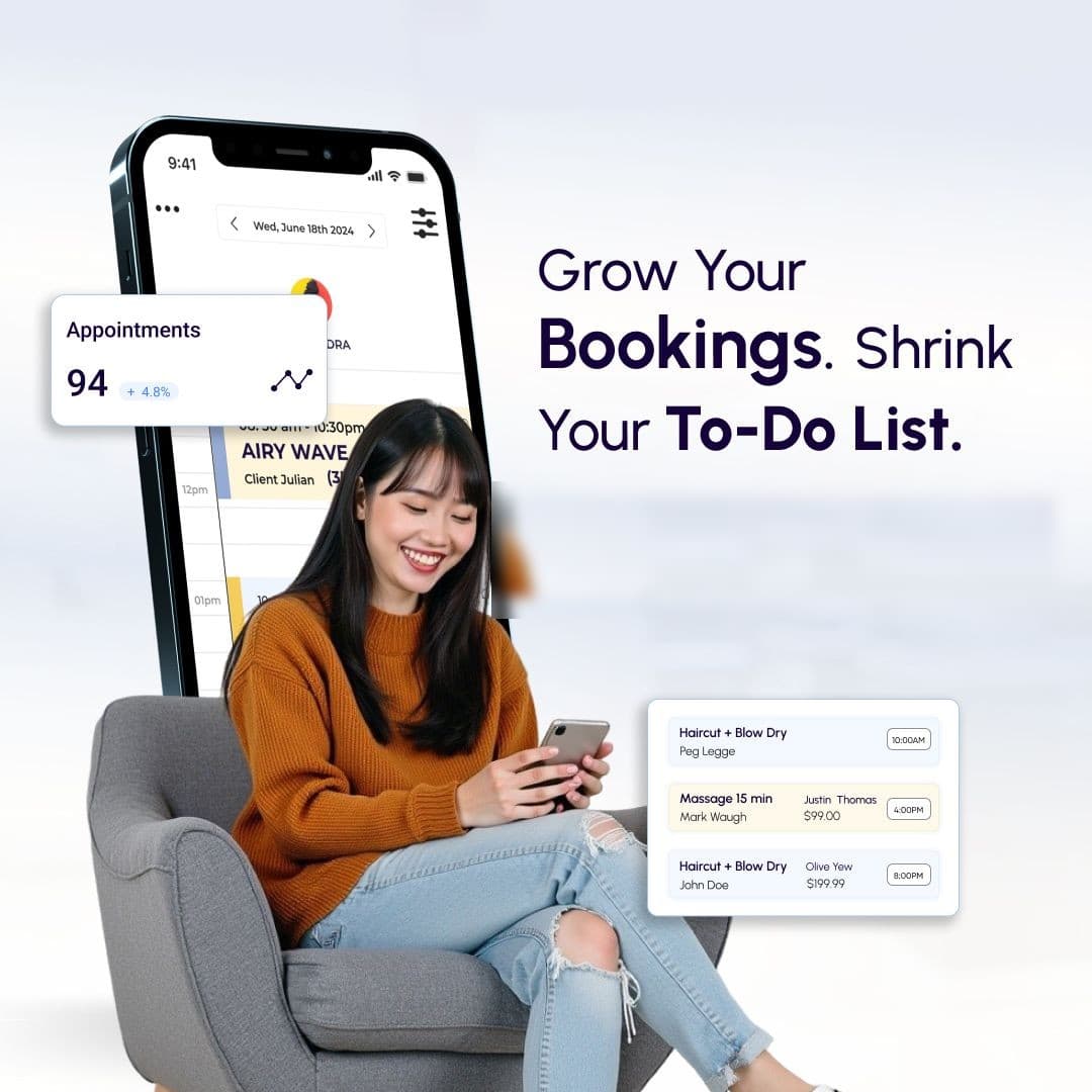 Smart Booking & Reminders